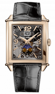 Girard-Perregaux Vintage 1945 XXL Large Date and Moonphases Pink Gold / Grey Sapphire 25882-52-222-BB6B