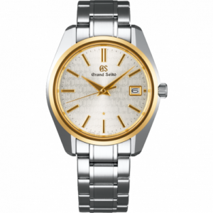 Grand Seiko Quartz Date Stainless Steel / Yellow Gold / Caliber 9F 25th Anniversary Limited Edition SBGV238
