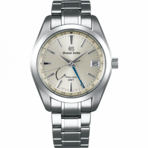 Grand Seiko Spring Drive GMT Stainless Steel / Silver / Bracelet SBGE205