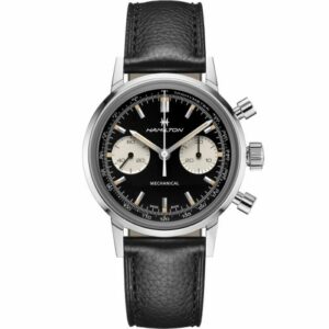 Hamilton Intra-Matic Chronograph H Stainless Steel / Black H38429730