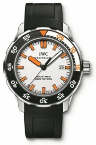 IWC Aquatimer 2000 Stainless Steel / White / Rubber IW3568-07