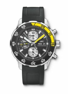 IWC Aquatimer Chronograph Stainless Steel / Black / Rubber IW3767-02