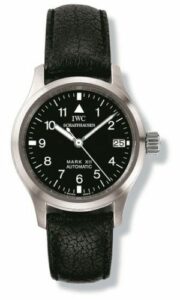 IWC Lady Pilot's Watch Mark XII Stainless Steel / Black / Strap IW442101