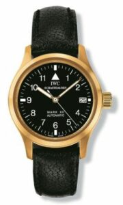 IWC Lady Pilot's Watch Mark XII Yellow Gold / Black / Strap IW4421-03