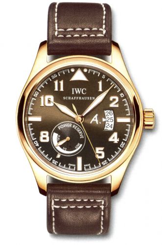 IWC Pilot's Watch Antoine De Saint Exupery Power Reserve Rose Gold IW3201-03