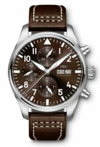 IWC Pilot's Watch Chronograph Stainless Steel / Antoine de Saint Exupéry IW3777-13