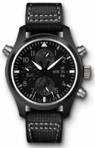 IWC Pilot's Watch Double Chronograph Top Gun Zegg & Cerlati IW3799-03