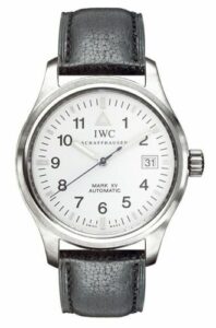 IWC Pilot's Watch Mark XV Stainless Steel / White / Strap IW3253-09