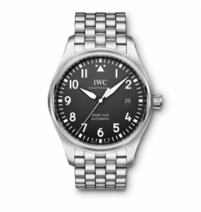 IWC Pilot's Watch Mark XVIII Stainless Steel / Black / Bracelet IW3270-15