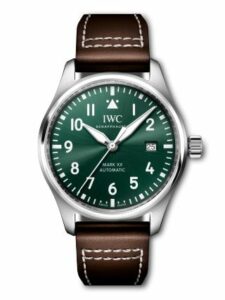 IWC Pilot's Watch Mark XX Stainless Steel / Green IW3282-05