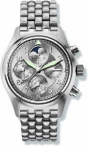 IWC Pilot's Watch Spitfire Chronograph Perpetual Calendar Stainless Steel / Silver / Sincere IW3757-06
