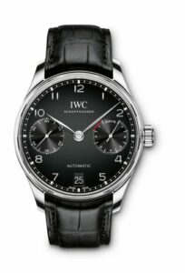 IWC Portugieser Automatic 5007 Stainless Steel / Black IW5007-03
