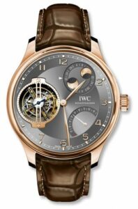 IWC Portugieser Constant-Force Tourbillon Double Moon Red Gold / Ardoise IW5901-01