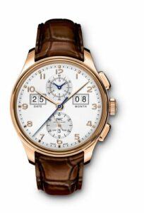 IWC Portugieser Perpetual Calendar Digital Date-Month Edition "75th Anniversary" Red Gold / Silver IW3972-03