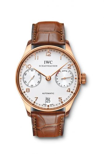 IWC Portuguese Automatic Rose Gold / Silver IW5001-01