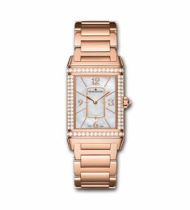Jaeger-LeCoultre Grande Reverso Lady Ultra Thin Pink Gold Mother of Pearl Bracelet 3212102