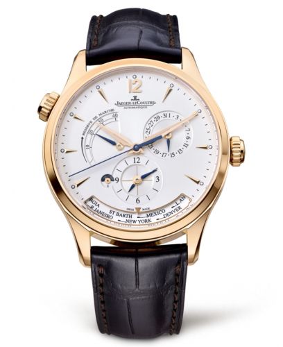 Jaeger-LeCoultre Master Geographic Pink Gold / Silver / Alligator 1422521