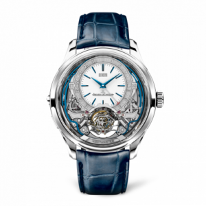 Jaeger-LeCoultre Master Grande Tradition Gyrotourbillon Westminster Perpetual White Gold / Silver 5253420