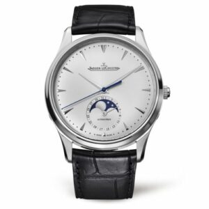 Jaeger-LeCoultre Master Ultra Thin Moon Stainless Steel / Silver / Alligator 1368420