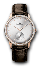 Jaeger-LeCoultre Master Ultra Thin Small Second Pink Gold Diamond 1272501