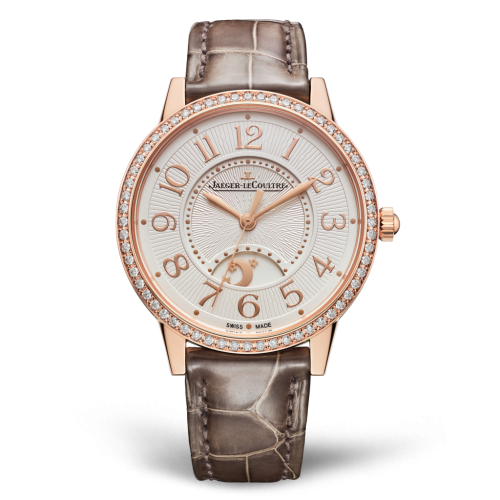Jaeger-LeCoultre Rendez-Vous Night & Day Medium Pink Gold - Diamond / Silver 3442440