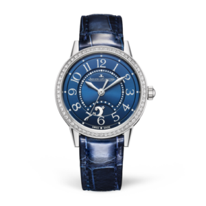 Jaeger-LeCoultre Rendez-Vous Night & Day Small Stainless Steel / Diamond / Blue / Alligator 3468480