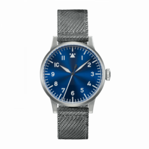 Laco Pilot Watch Original Münster Blaue Stunde Stainless Steel / Blue 862083