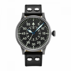 Laco Pilot Watch Original Replica 45 Stainless Steel / Black 861951