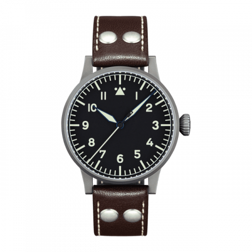 Laco Pilot Watch Original Westerland Stainless Steel / Black 861750
