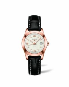 Longines Conquest Classic Automatic 29.5 Red Gold / White L2.285.8.76.3