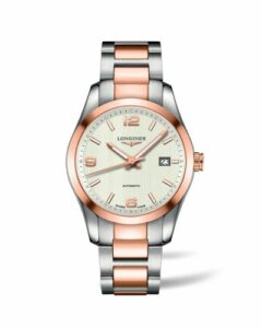 Longines Conquest Classic Automatic 40 Stainless Steel / Red Gold / Silver L2.785.5.76.7