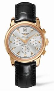 Longines Conquest Heritage Chronograph Pink Gold L1.641.8.72.4
