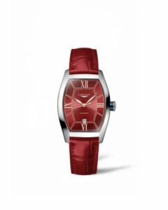 Longines Evidenza 26 Automatic Stainless Steel / Red L2.142.4.09.2
