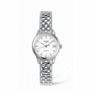 Longines Flagship 26 Automatic Stainless Steel White L4.274.4.12.6