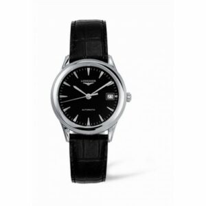 Longines Flagship 35.6 Automatic Stainless Steel Black L4.774.4.52.2