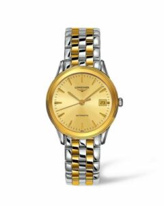 Longines Flagship 35.6 Automatic Two Tone Champagne L4.774.3.32.7