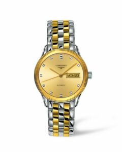 Longines Flagship 35.6 Day Date Two Tone L4.799.3.37.7