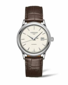 Longines Flagship 40 Stainless Steel / Beige L4.984.4.79.2