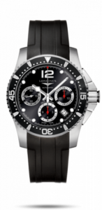 Longines HydroConquest 41 Automatic Chronograph Stainless Steel / Black / Rubber L3.744.4.56.2