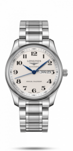 Longines Master Collection 40mm Annual Calendar Stainless Steel / Silver-Arabic / Bracelet L2.910.4.78.6