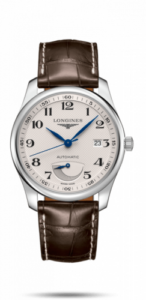 Longines Master Collection 40mm Power Reserve Stainless Steel / Silver-Arabic / Alligator L2.908.4.78.3