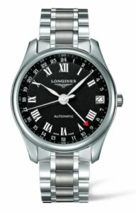 Longines Master Collection 42 24h Stainless Steel / Black-Arabic / Bracelet L2.718.4.50.6