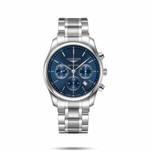 Longines Master Collection 42 Chronograph Stainless Steel / Blue / Bracelet L2.759.4.92.6