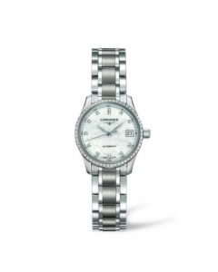 Longines Master Collection Date 25.5 Stainless Steel - Diamond / MOP / Bracelet L2.128.0.87.6