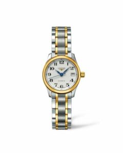 Longines Master Collection Date 25.5 Stainless Steel - Yellow Gold / Silver / Bracelet L2.128.5.78.7