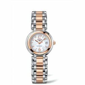 Longines PrimaLuna Automatic 26.5 Two Tone Pink Funky MOP L8.111.5.83.6