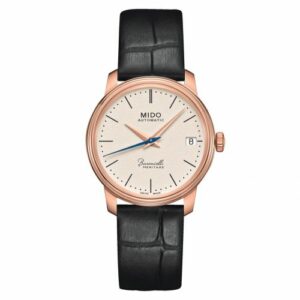 Mido Baroncelli Heritage Lady Rose Gold / Beige M027.207.36.260.00
