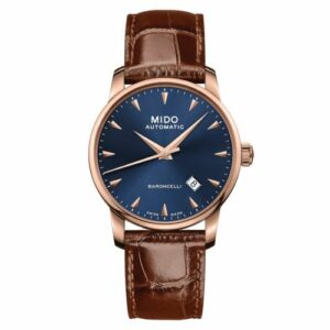 Mido Baroncelli Tradition Rose Gold / Midnight Blue M8600.3.15.8