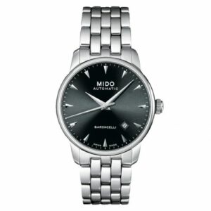 Mido Baroncelli Tradition Stainless Steel / Black / Bracelet M8600.4.18.1