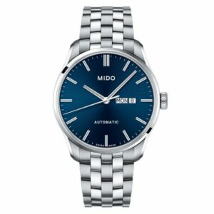 Mido Belluna Sunray Stainless Steel / Blue / Bracelet M024.630.11.041.00